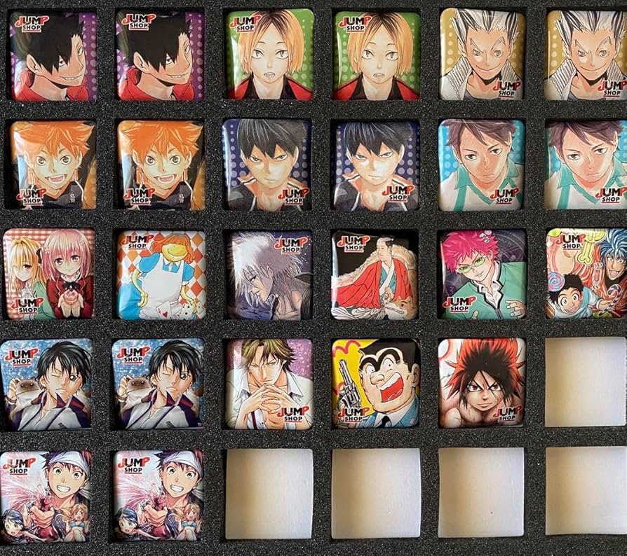 Amazon.co.jp: JUMP SHOP ジャンプショップ オリジナル缶バッジくじ