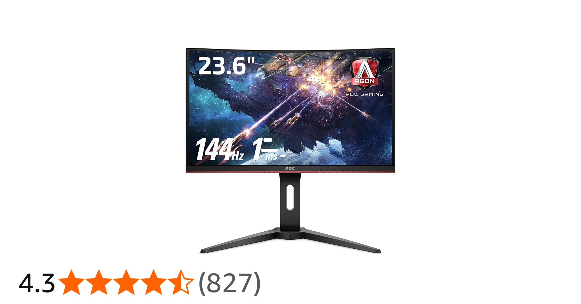 Amazon.co.jp: AOC ゲーミング モニター C24G1/11 (23.6インチ/144Hz