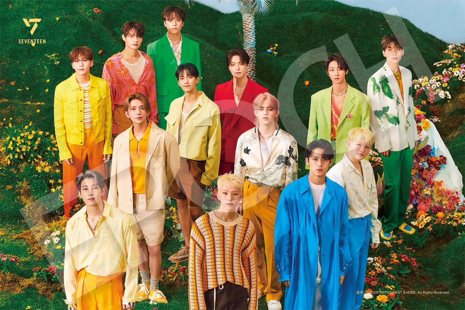 Amazon | エポック社 1000ピース ジグソーパズル SEVENTEEN SEVENTEEN