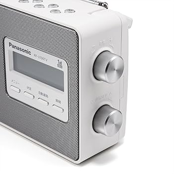 Amazon.co.jp: Panasonic RF-U100TV-W Radio FM/AM/One Seg TV Audio