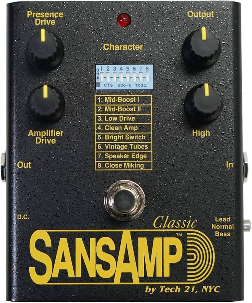 Amazon | SansAmp 【国内正規品】TECH21 Classic ギター用アナログ