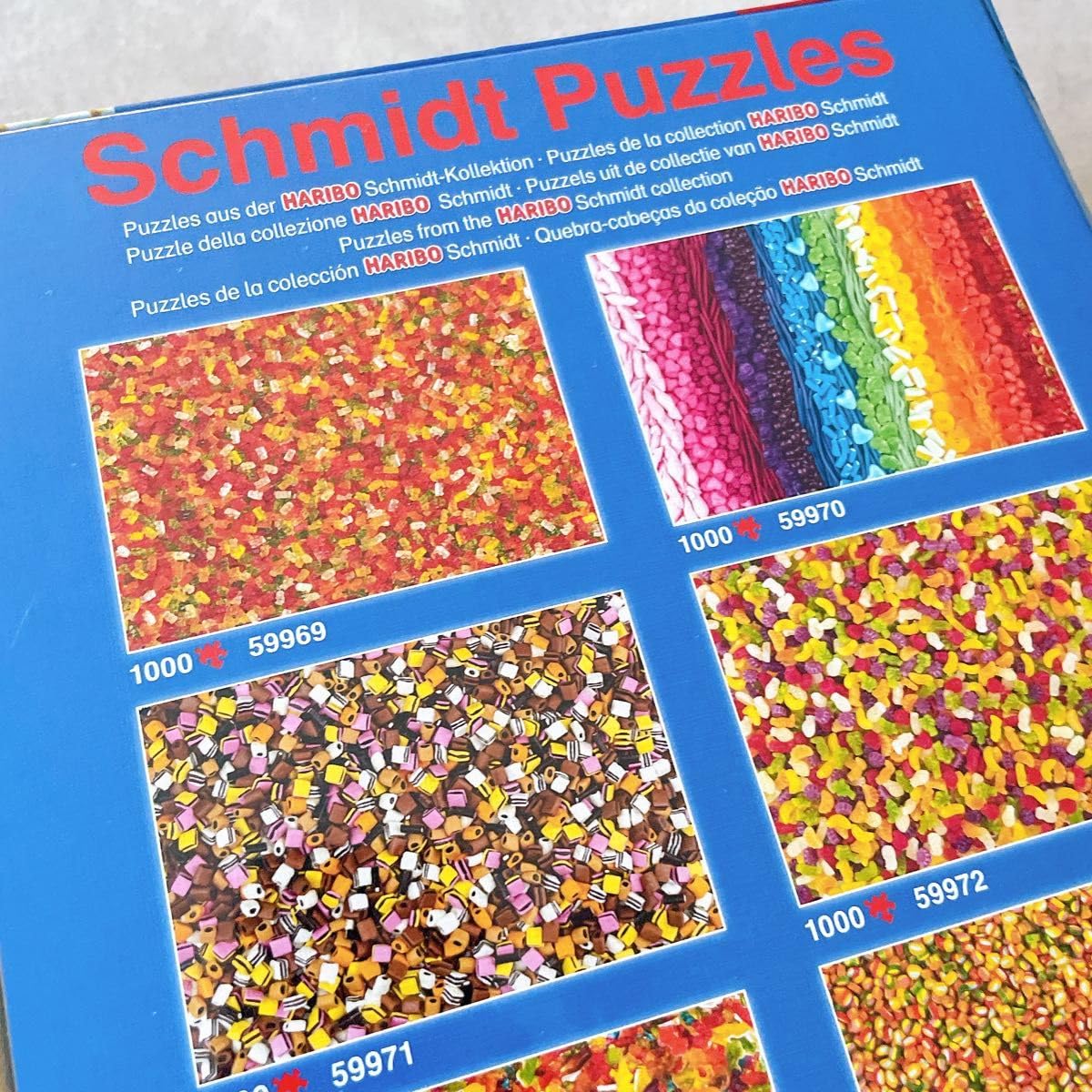 Amazon.co.jp: HARIBO日本未販売ジグソーパズル 1000ピース 難易度鬼