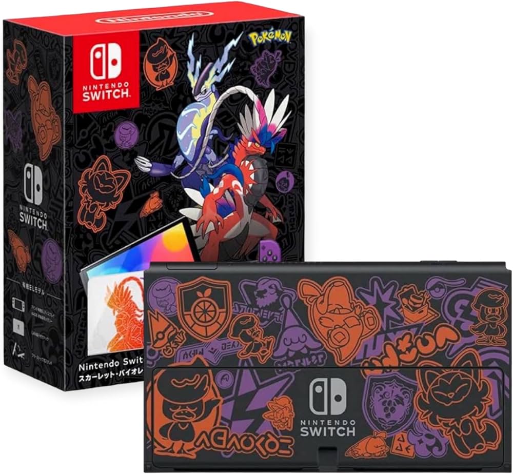 Amazon.co.jp: Nintendo Switch（有機ELモデル）ポケモン スカーレット