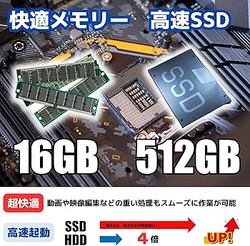 Amazon.co.jp: 【整備済み品】WaffleMK ゲーミングPC タワー型 Core i5