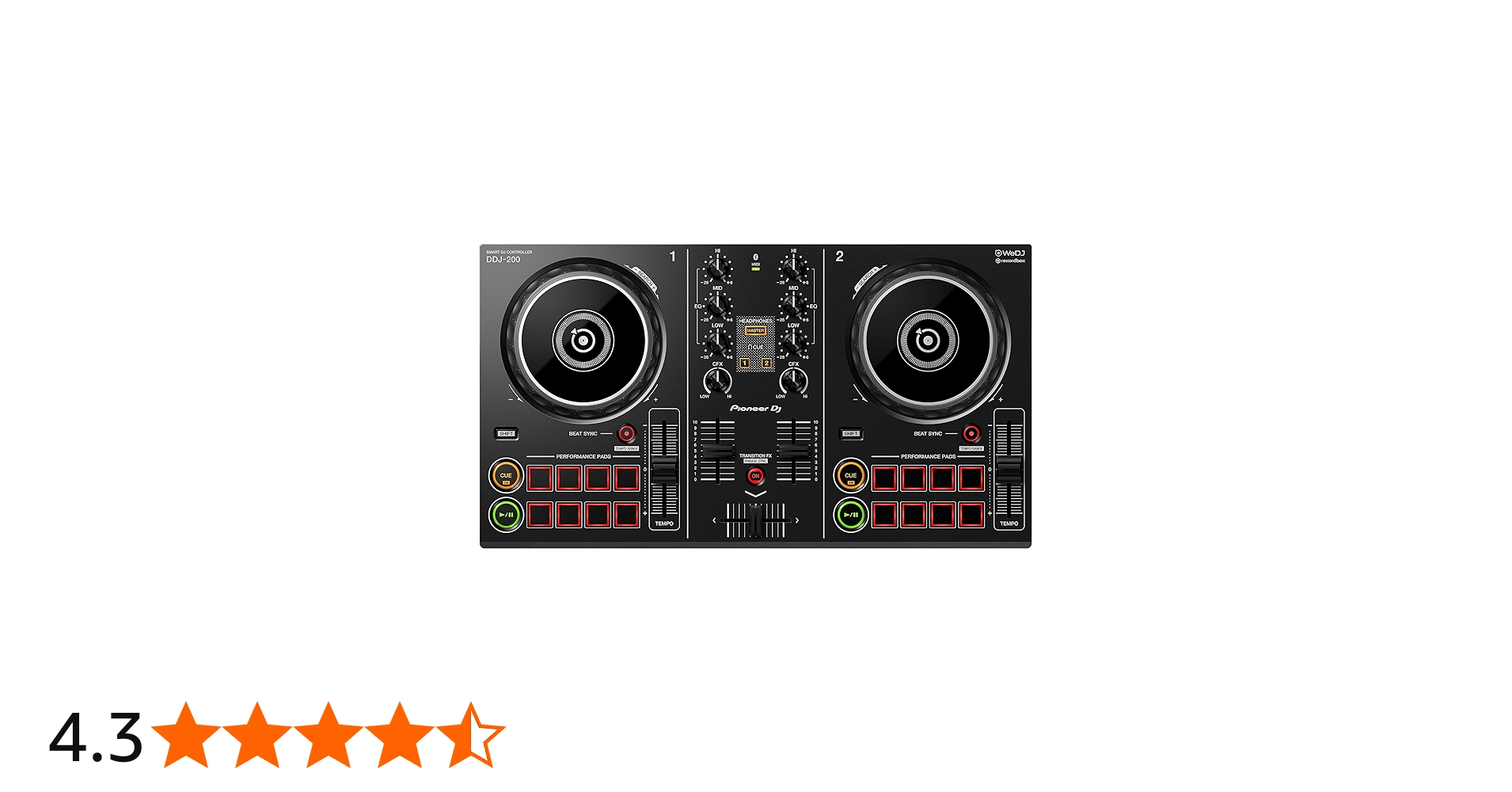 Amazon.co.jp: Pioneer DJ Smart DJ Controller DDJ-200 : Musical