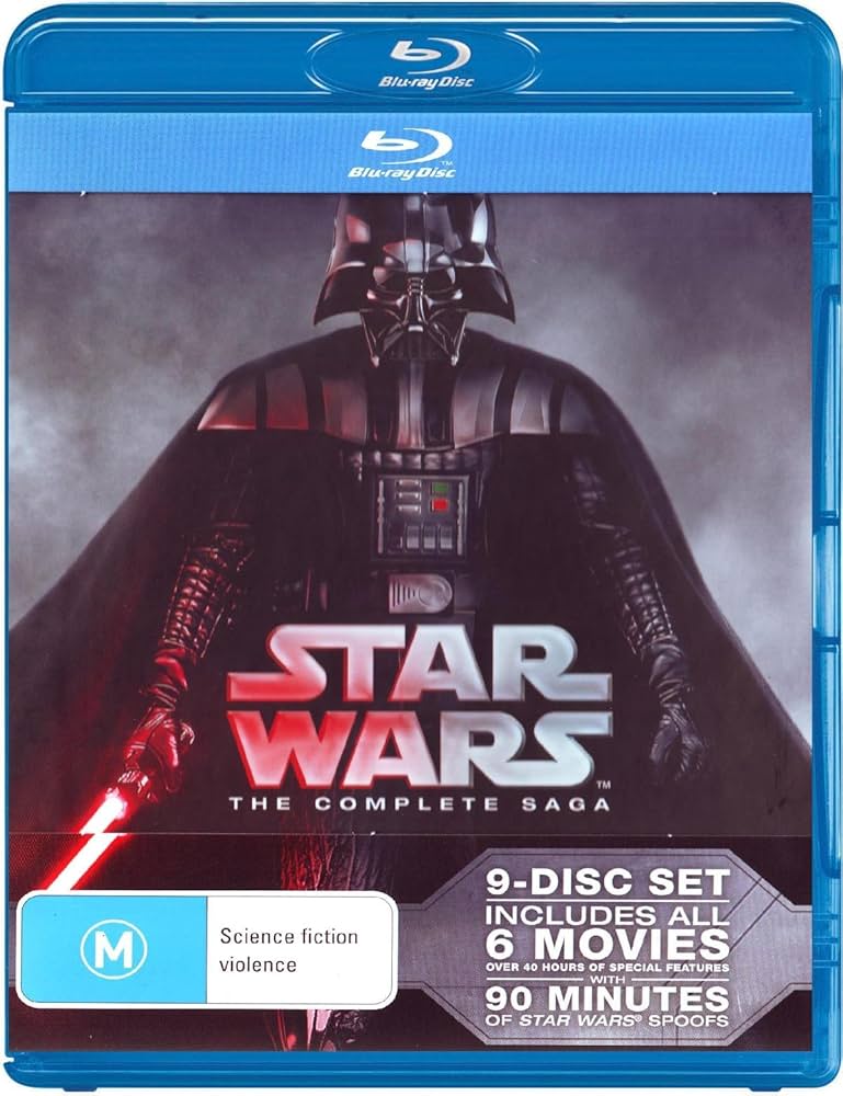 Amazon.com: Star Wars Complete Saga Blu-ray | 6 Star Wars Films