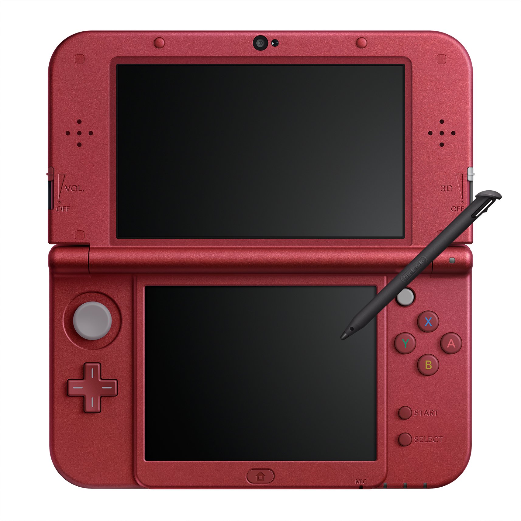 Amazon.com: New Nintendo 3dsll Metallic Red : Video Games