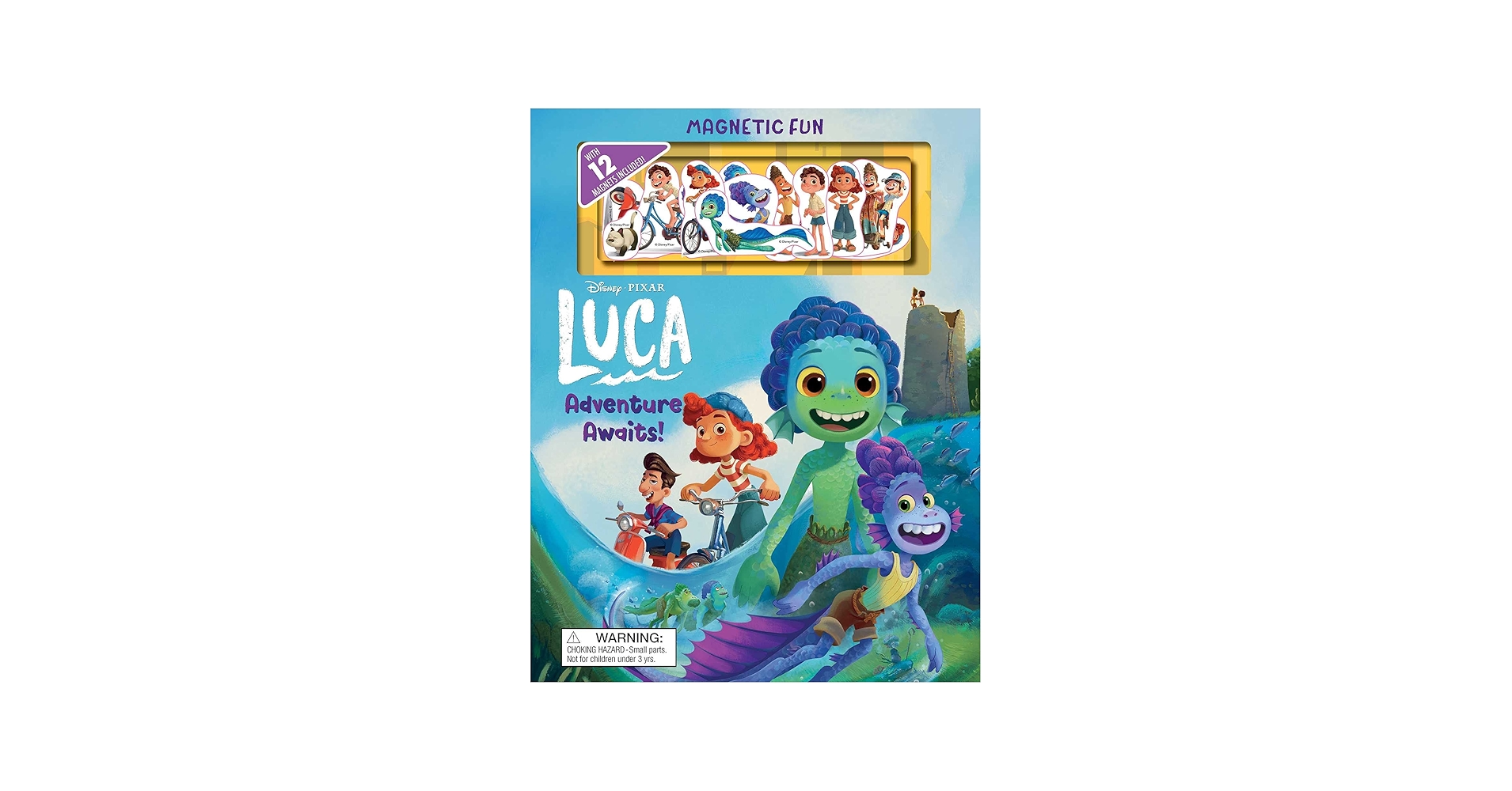 Amazon.com: Disney Pixar: Luca: Adventure Awaits! (Magnetic