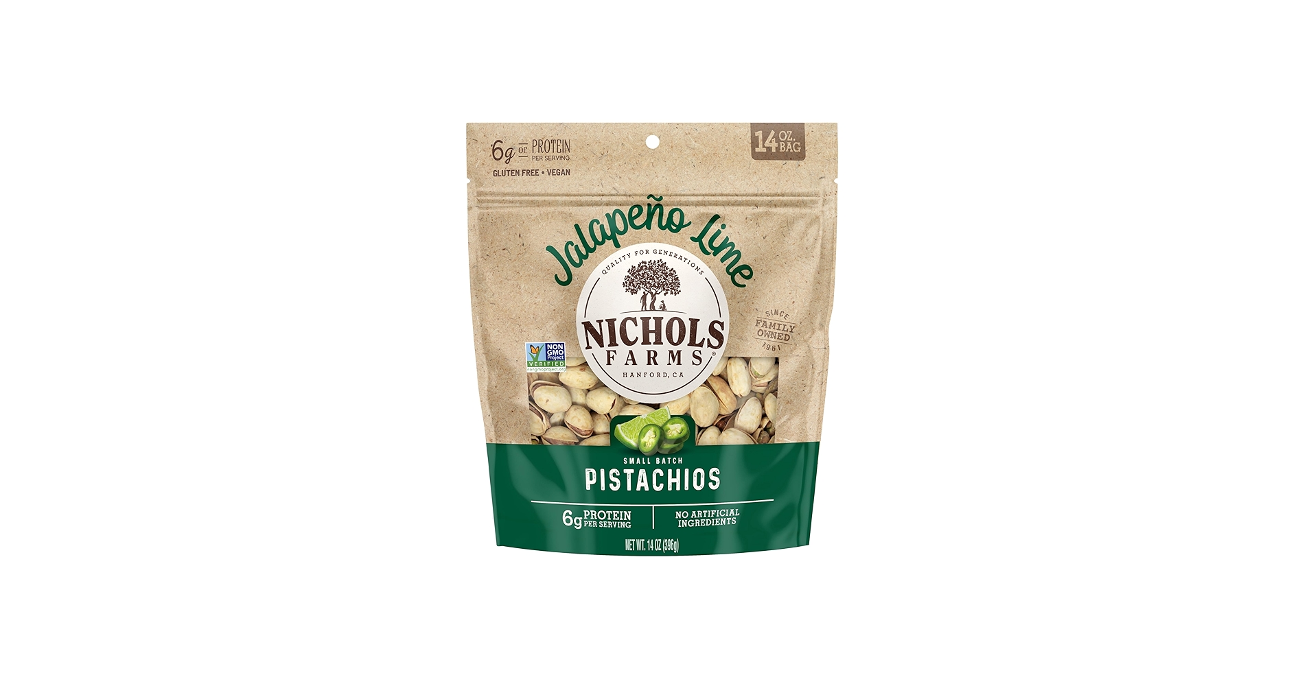 Amazon.com : Nichols Farms InShell California Pistachios, Healthy