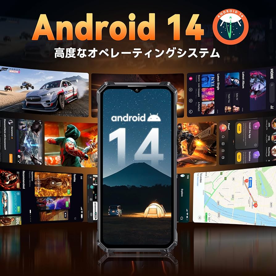 Amazon | OUKITEL G1 SIMフリー スマホ 本体 - Android14