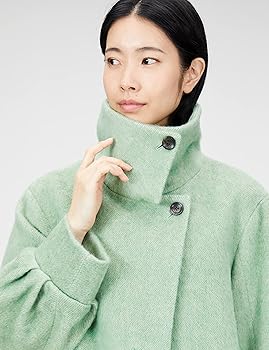 Amazon.co.jp: [フレイ アイディー] モヘヤシャギーハーフコート