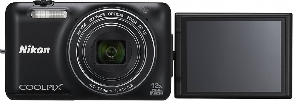 Amazon | Nikon クールピクス S6600BK スマートブラック | コンパクト 通販