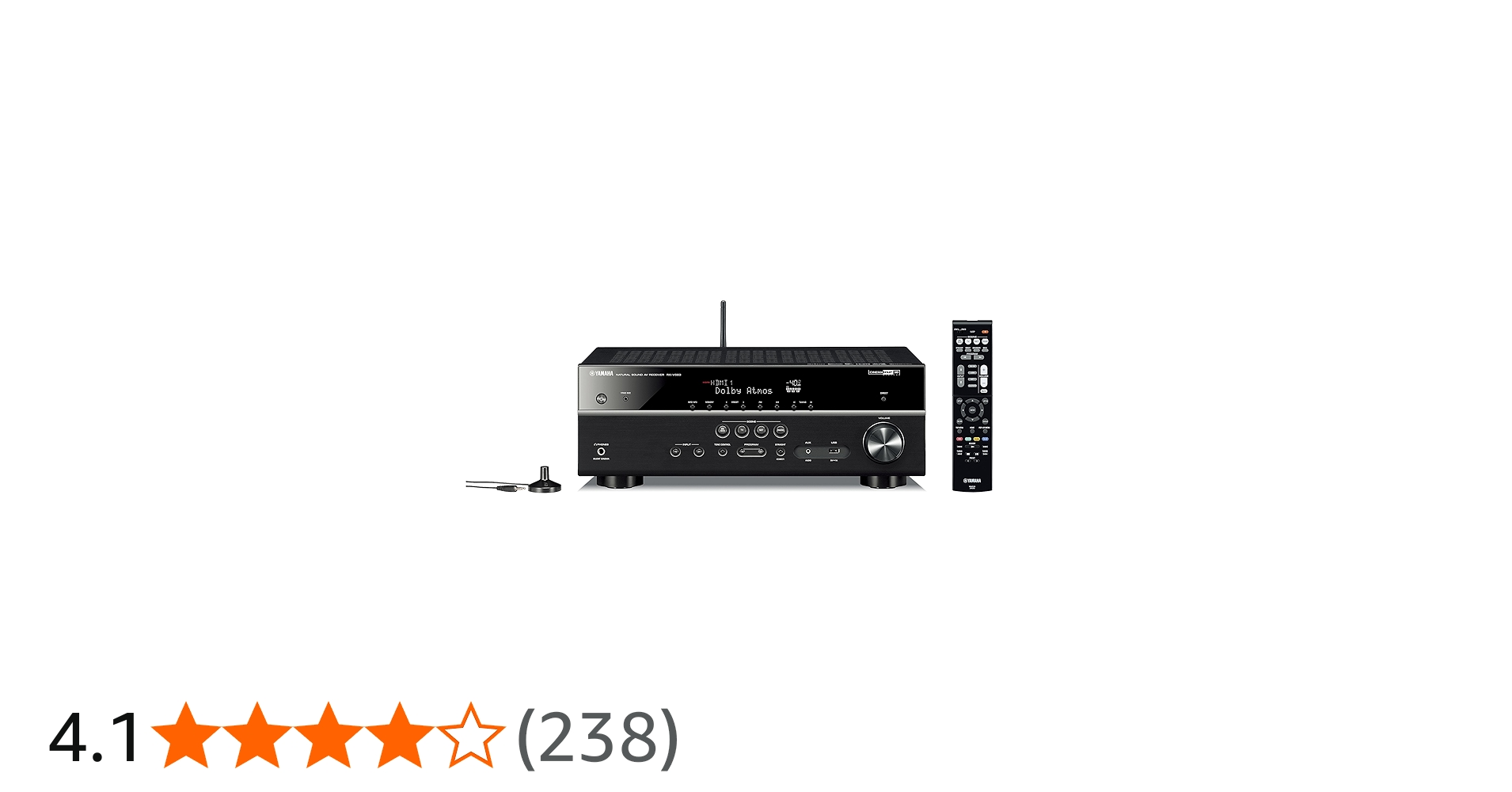 Amazon.co.jp: ヤマハ AVレシーバー RXV583(B) 7.1ch/Dolby Atmos&DTS