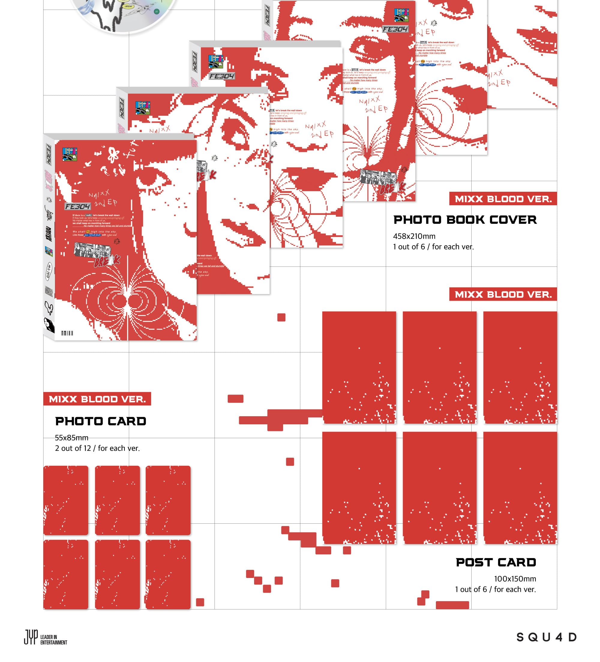 Amazon.com: KPOP NMIXX Fe3O4 : Break 2nd Mini Album Standard