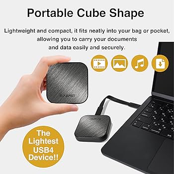 Amazon.com: SUNEAST Eclipse E40 External SSD 2TB USB4 Thunderbolt