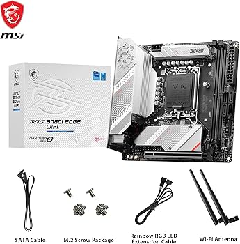 Amazon | MSI MPG B760I Edge WiFi マザーボード Intel B760 LGA 1700
