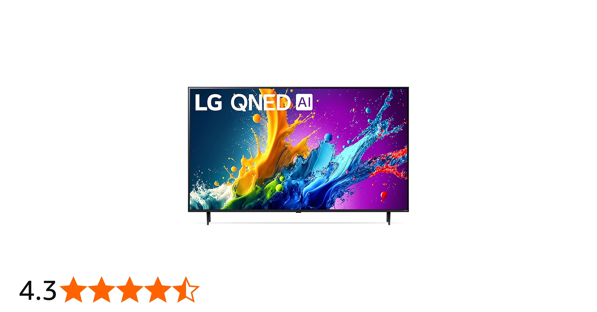 Amazon | LG 43インチクラス QNED80Tシリーズ LEDスマートテレビ 4K