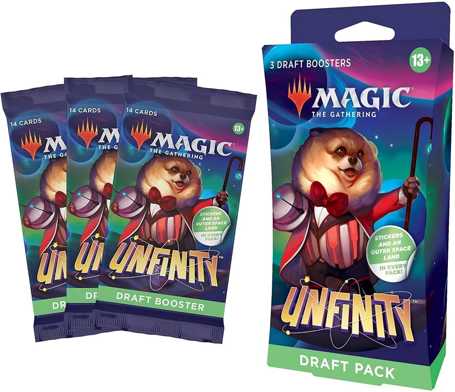 Amazon.com: Magic: The Gathering Unfinity 3-Booster Draft Pack