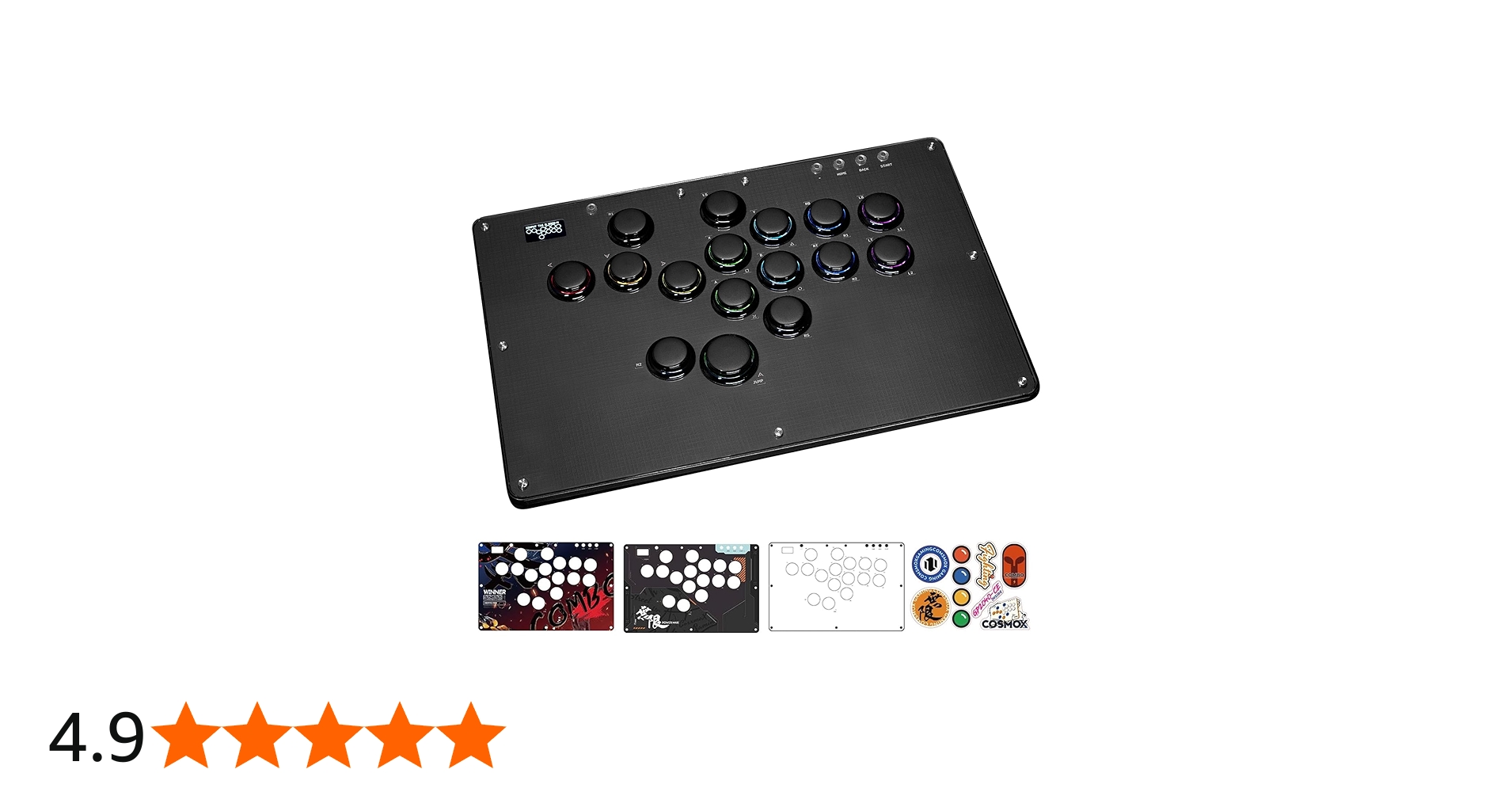 Amazon | Haute42 レバーレス アケコン レバーレスコントローラー 【天