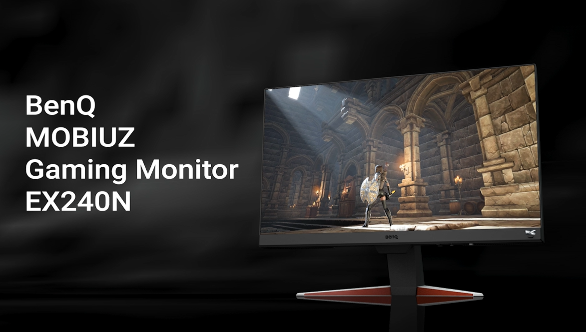 BenQ mobiuz 165hz ゲーミングモニターex240n 動作確認済み Amazon.co