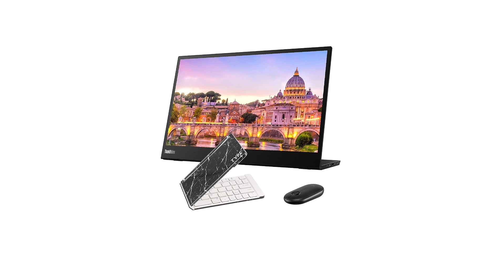 Amazon.com: Lenovo ThinkVision M14 14 Inch, 1920 x 1080y, IPS, 2