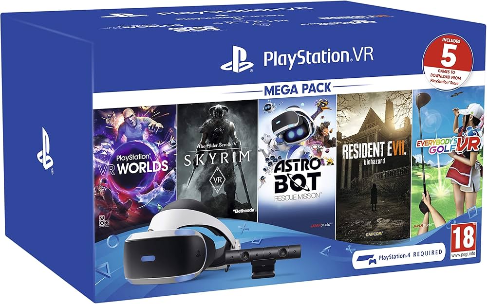 Amazon.com: PlayStation VR Mega Pack (PS4) : Video Games