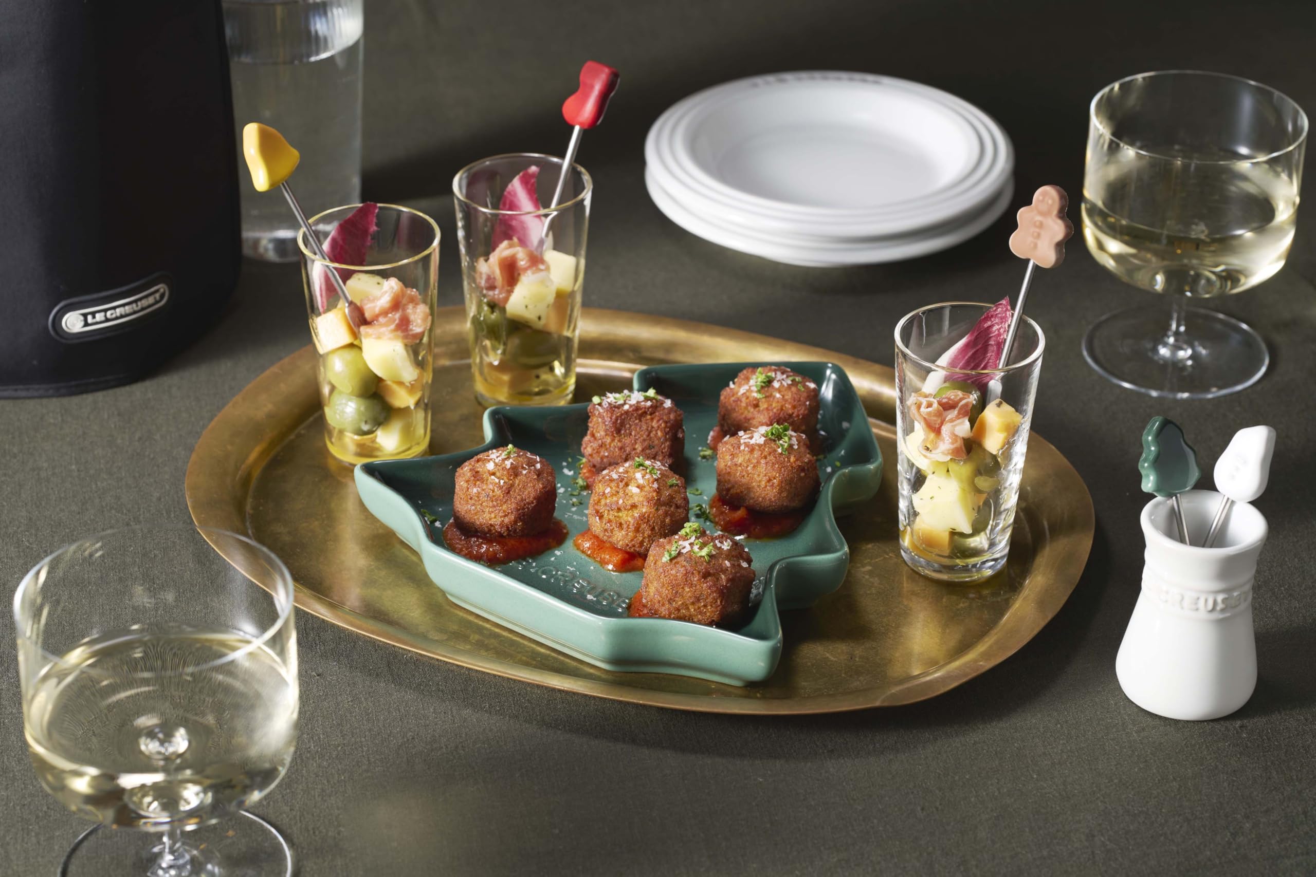 Amazon.co.jp: ル・クルーゼ(Le Creuset) フード・ピック・セット