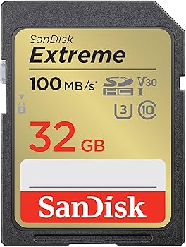 Amazon.com: SanDisk 32GB Extreme SDHC UHS-I Memory Card - C10, U3
