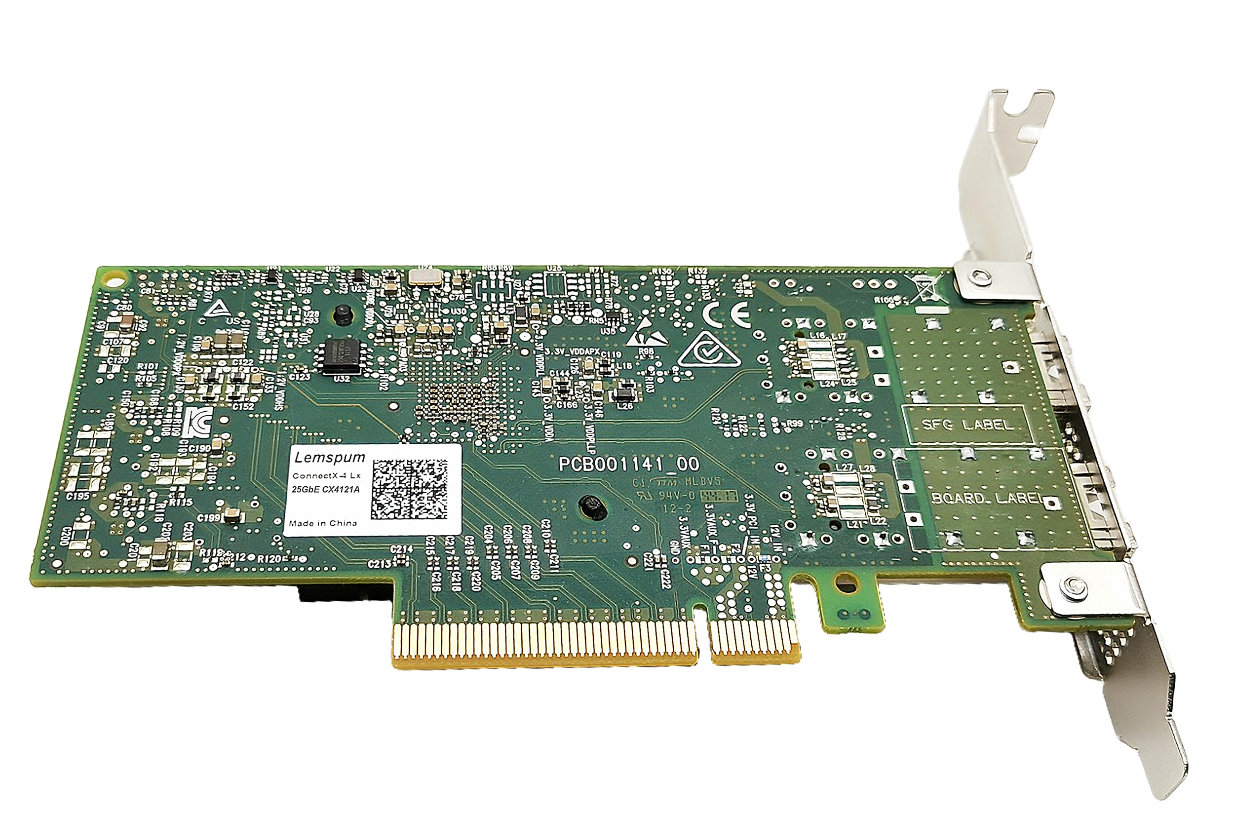 Amazon | 10/25GbE PCIE x8/x16 イーサネットアダプター デュアル