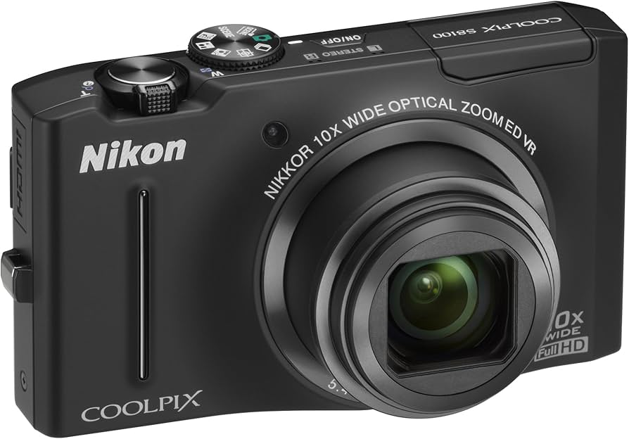Amazon.com : Nikon Coolpix S8100 12.1 MP CMOS Digital Camera with