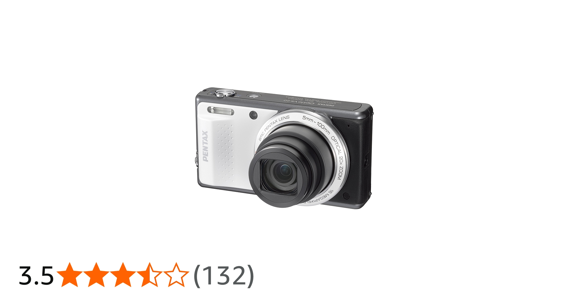 Amazon | PENTAX デジタルカメラ Optio VS20(ブリリアントホワイト