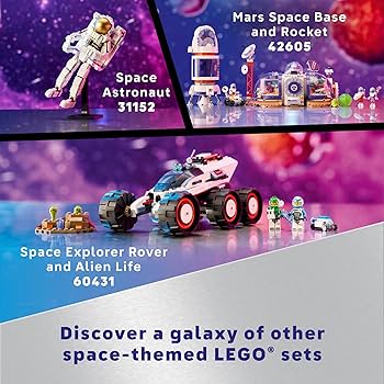 Amazon.com: LEGO Technic Planet Earth and Moon in Orbit Building
