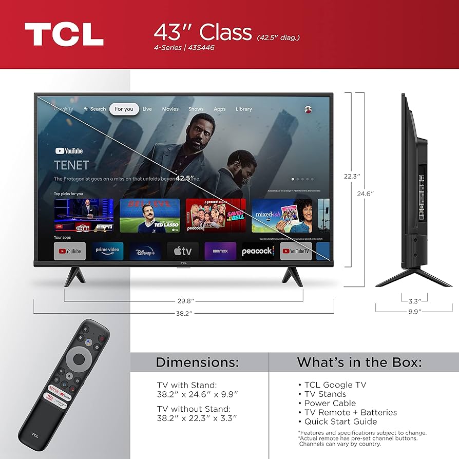 Amazon.com: TCL 43