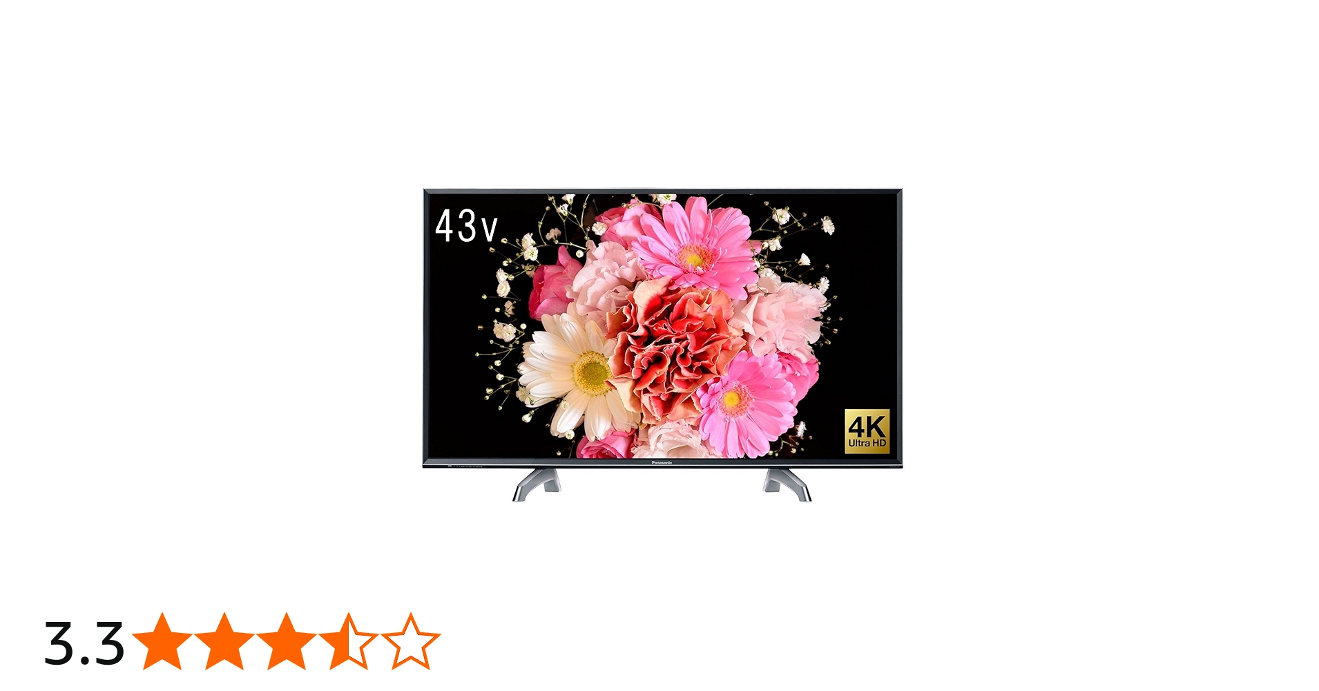 Amazon | パナソニック 43V型 液晶テレビ ビエラ TH-43DX750 4K USB