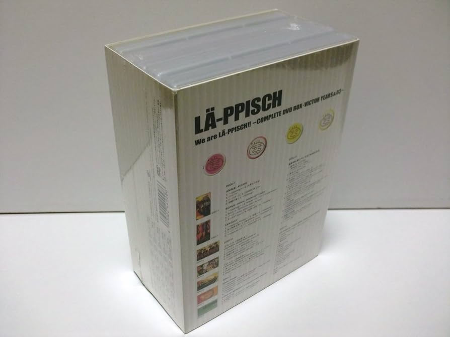 Amazon.co.jp: WE ARE LA-PPISCH!! -COMPLETE DVD BOX・VICTOR YEARS