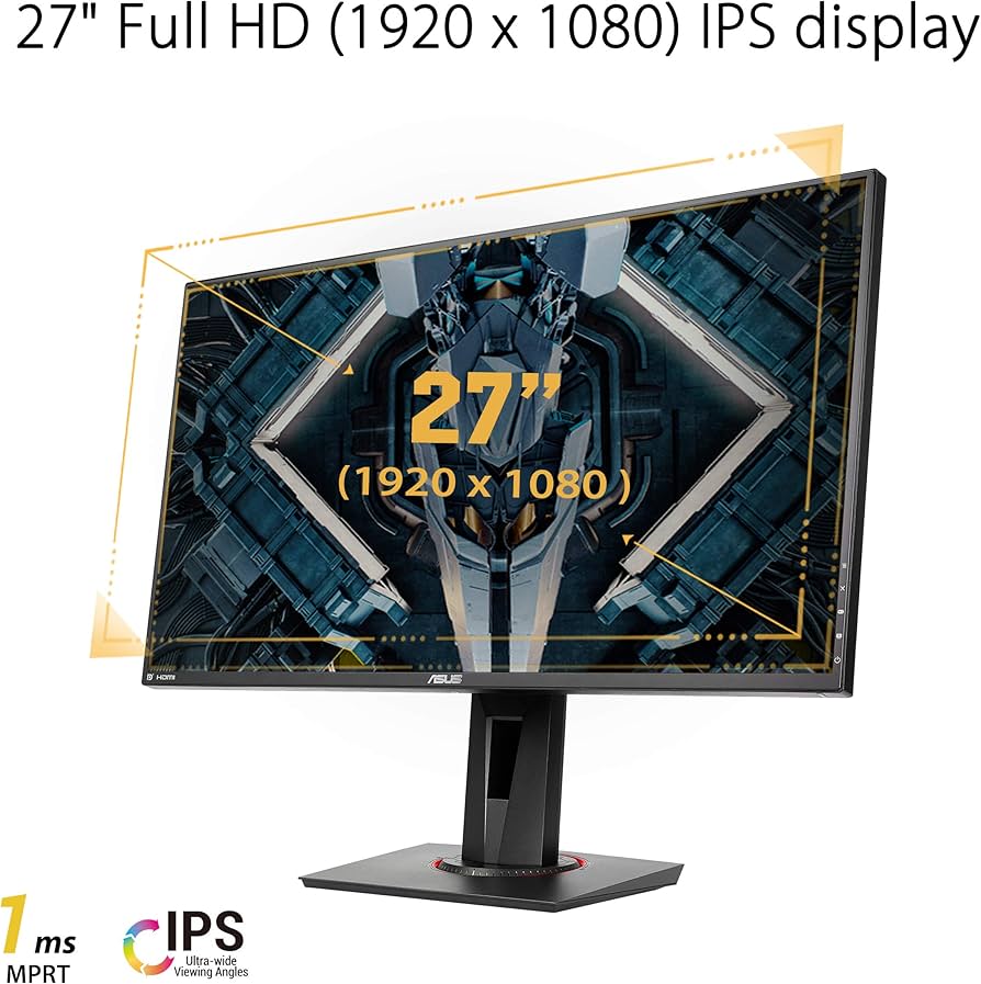 Amazon.com: ASUS TUF Gaming 27” 1080P Monitor (VG279QR) - Full HD