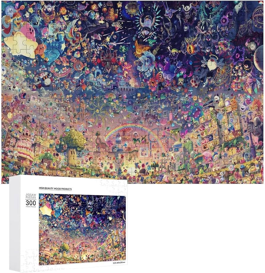 Amazon.co.jp: 星のカービィ ャー ジグソーパズル 300/500/1000ピース