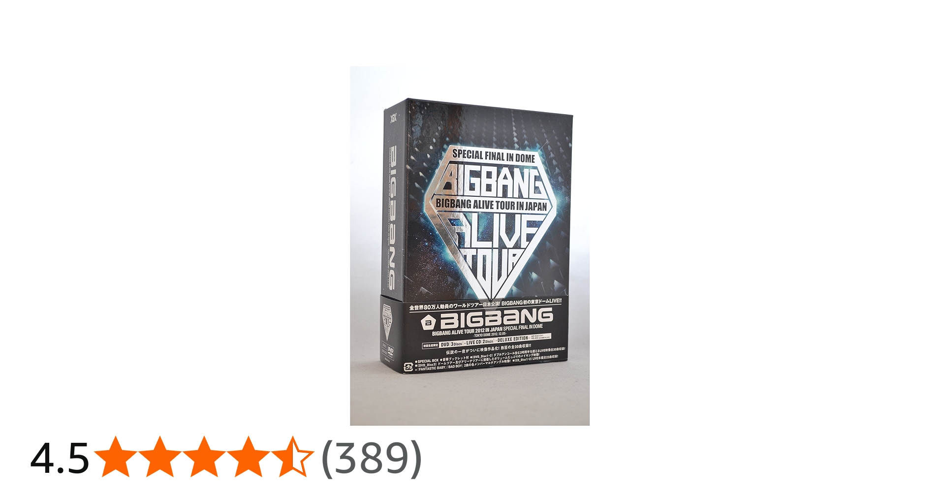 Amazon.co.jp: BIGBANG ALIVE TOUR 2012 IN JAPAN SPECIAL FINAL IN