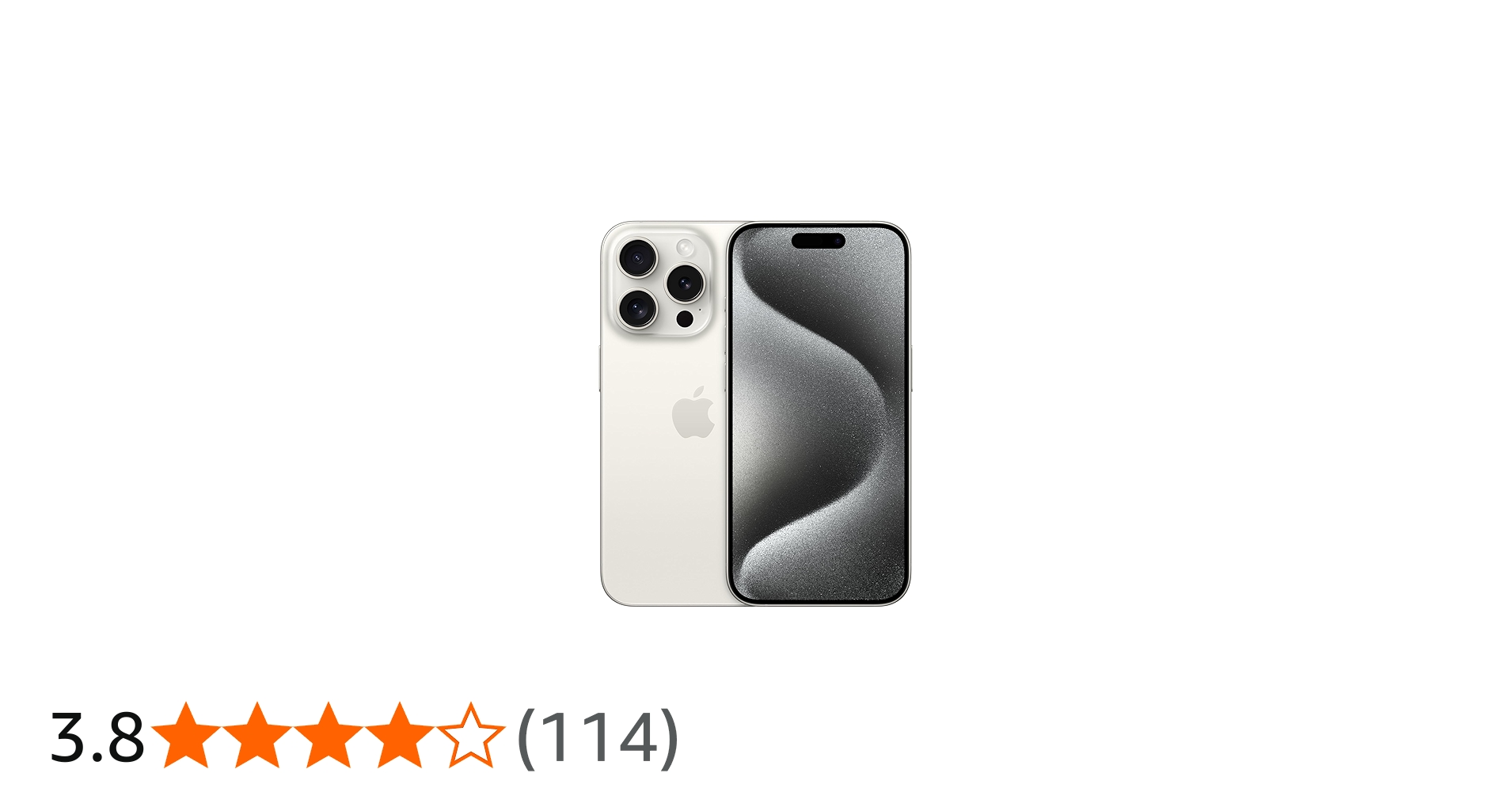 Amazon | 【整備済み品】 Apple iPhone 15 Pro 256GB ホワイト