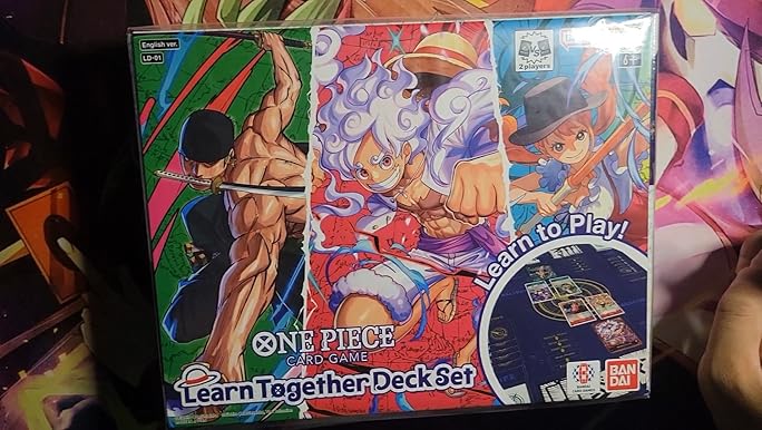 Amazon.com: One Piece: Learn Together Deck Set (LT-01) by Bandai