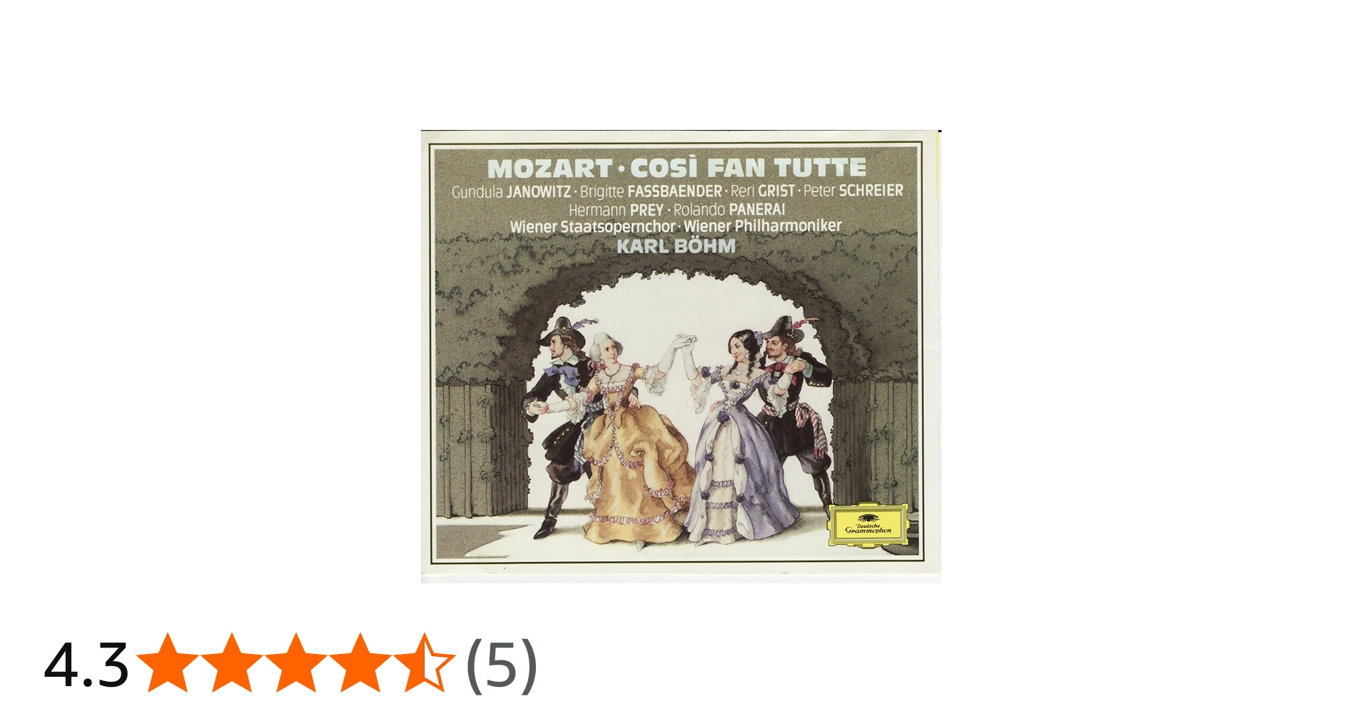 Amazon.co.jp: モーツァルト:歌劇「コシ・ファン・トゥッテ」全曲