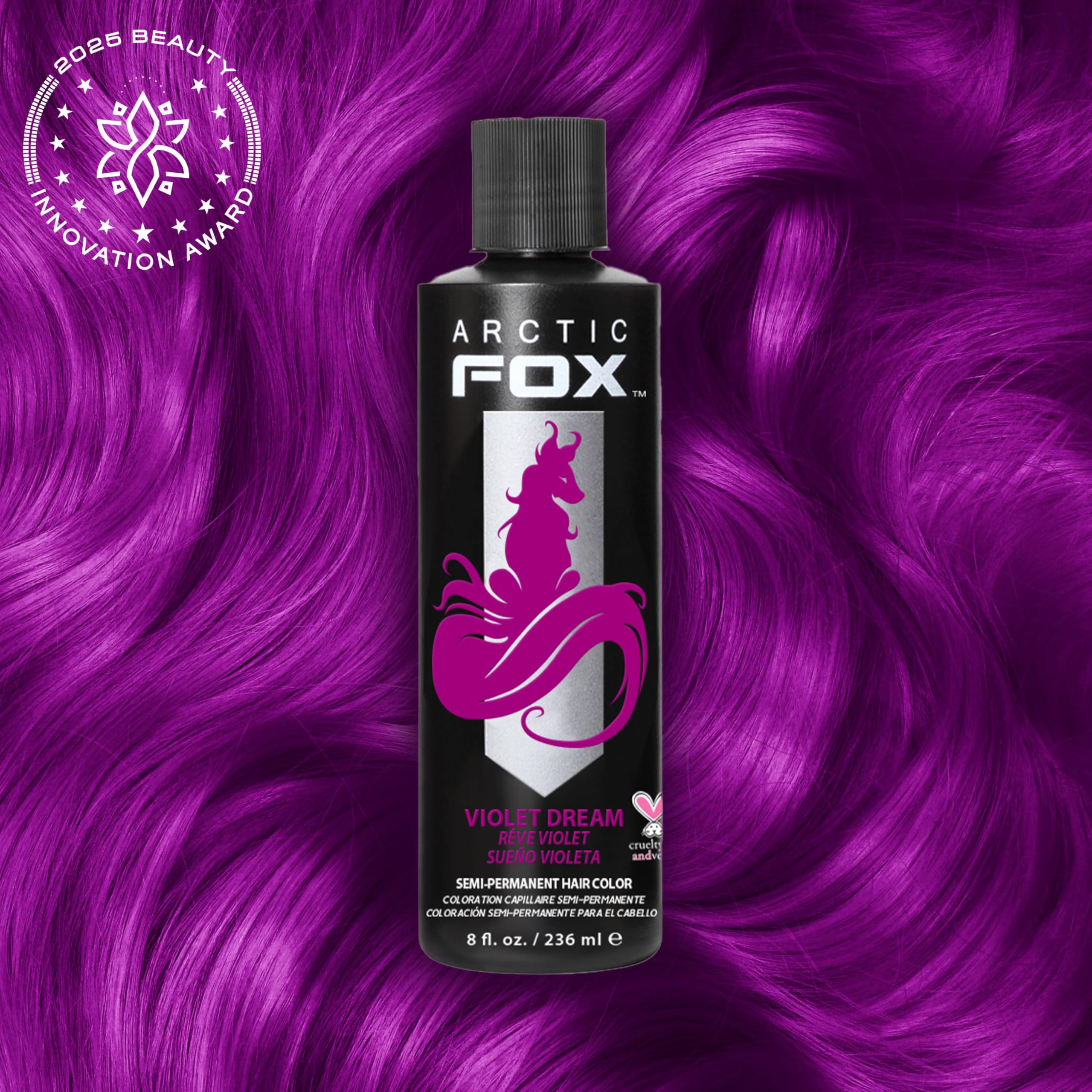 Amazon.com : ARCTIC FOX Vegan and Cruelty-Free Semi-Permanent Hair
