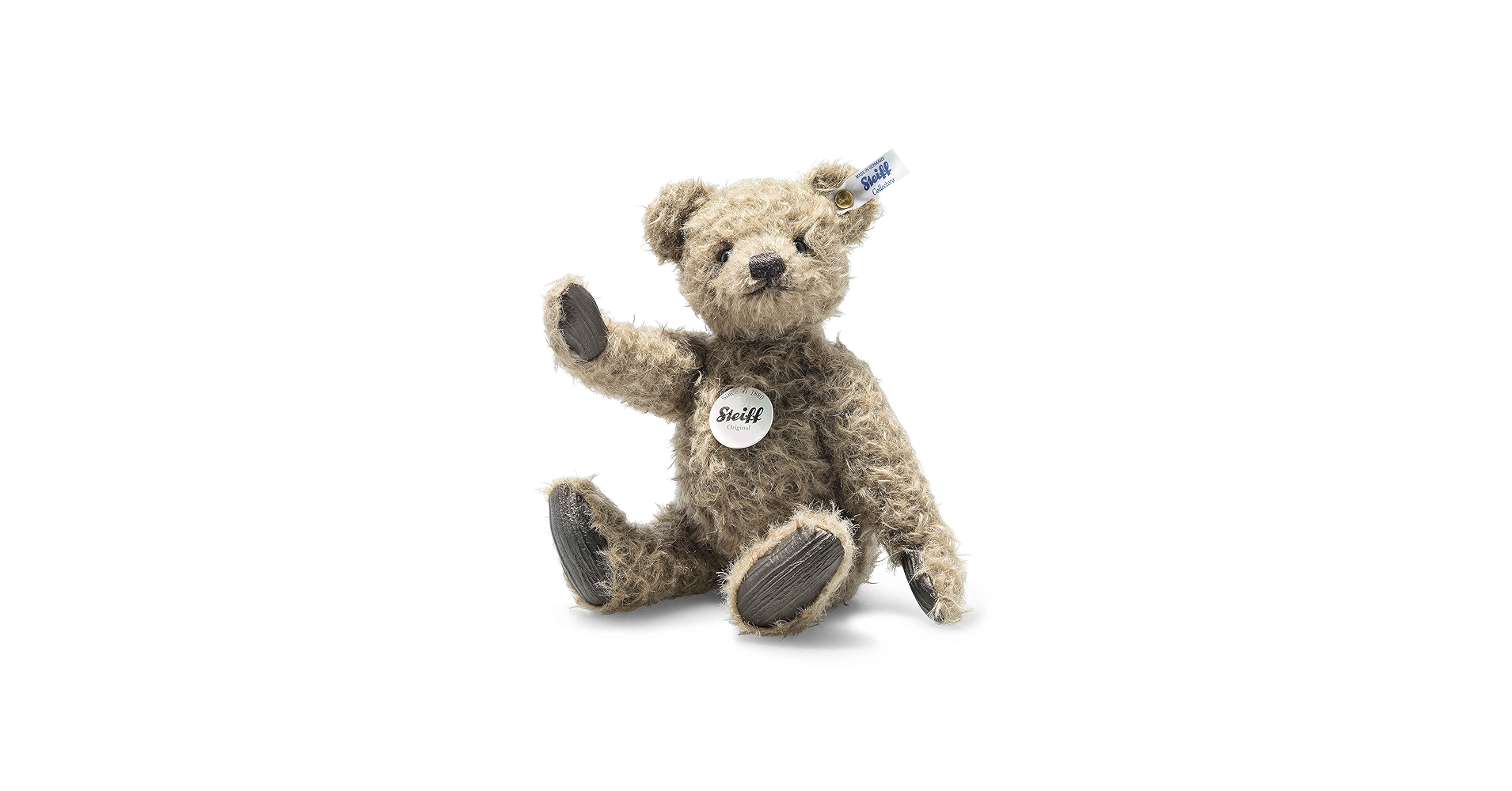 Amazon.com: Steiff Howie Teddy Bear, Made from Soft Mohair