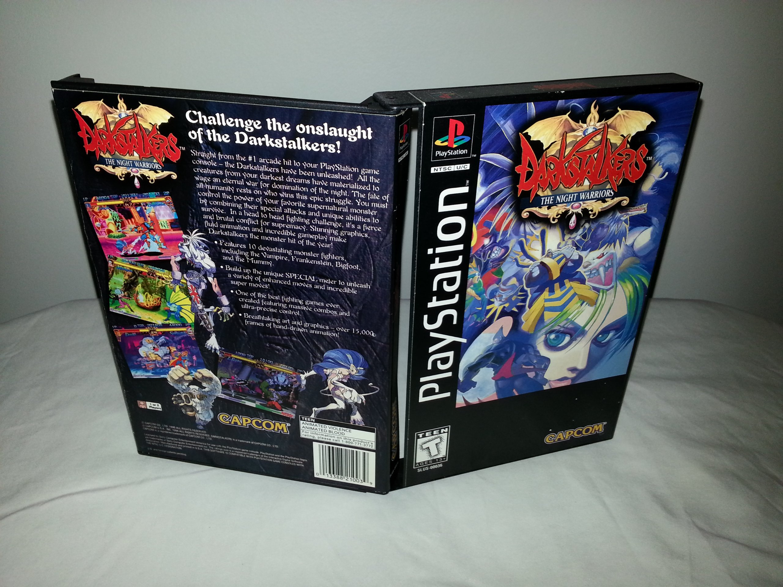 Amazon.com: Darkstalkers: The Night Warriors (Long Box