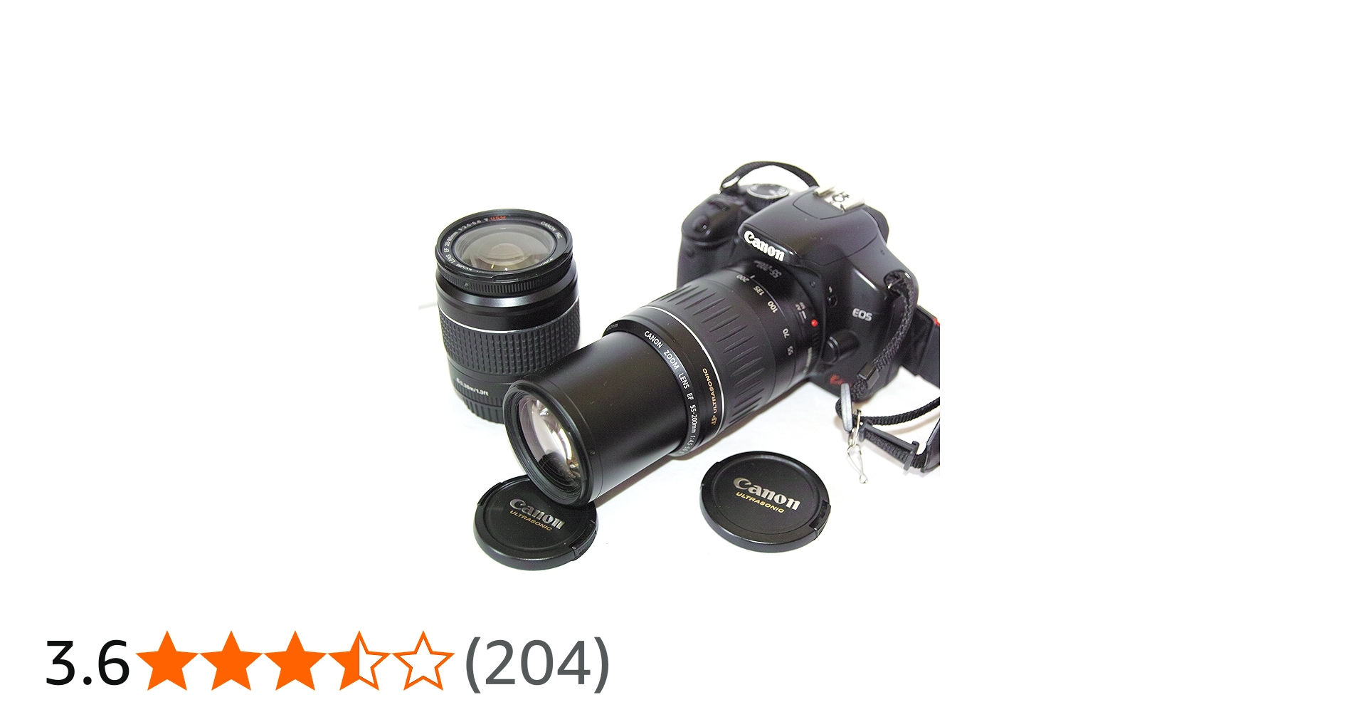 Amazon.co.jp: Canon EOS Kiss X2 Double Zoom Kit for DSLR Camera