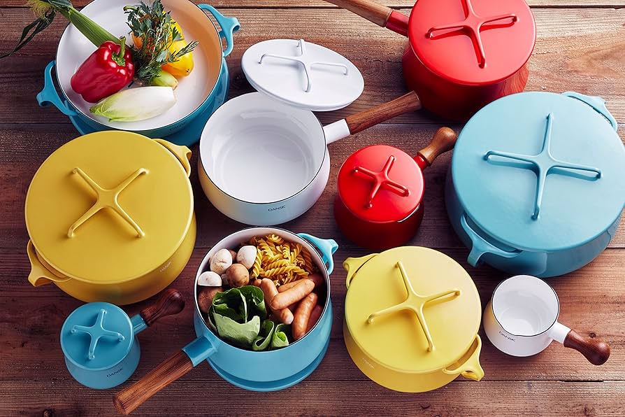 Amazon｜DANSK コベンスタイル 片手鍋15㎝ チリレッド 868429｜片手鍋