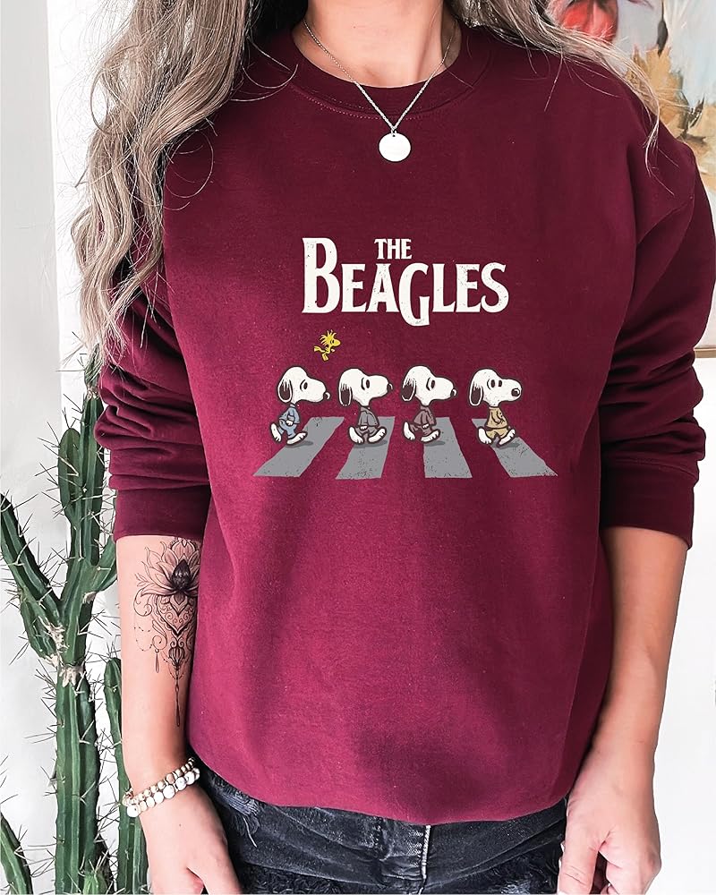 Amazon.com: Abbey Road Inspired Sweatshirt, The Beagles Sweatshirt