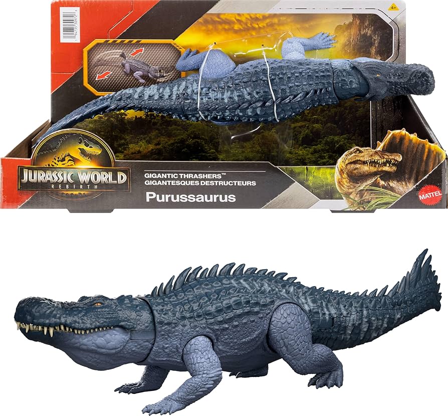 Amazon.com: Mattel Jurassic World Rebirth Gigantic Thrashers