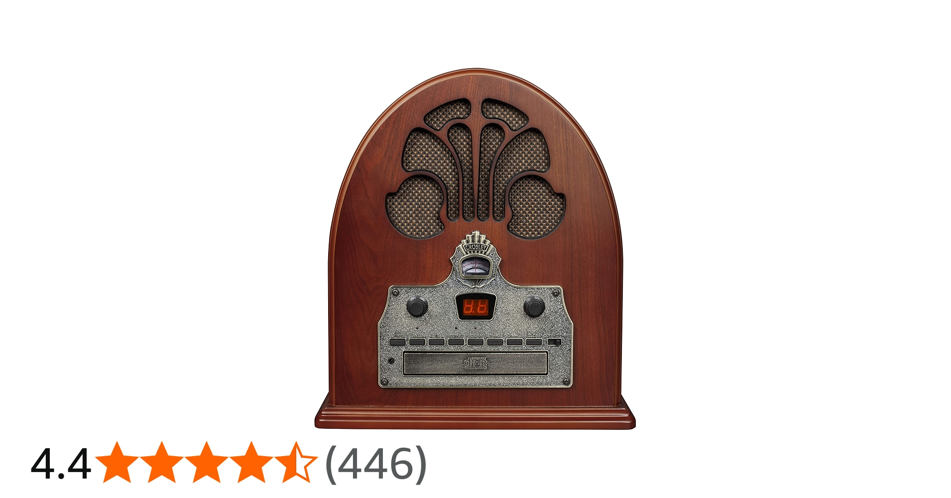 Crosley Cathedralラジオ CDプレーヤー Bluetooth Amazon.com: Crosley