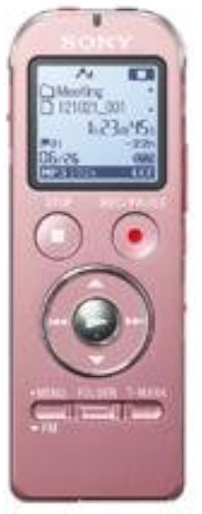 Amazon | SONY ステレオICレコーダー FMチューナー付 4GB ピンク ICD
